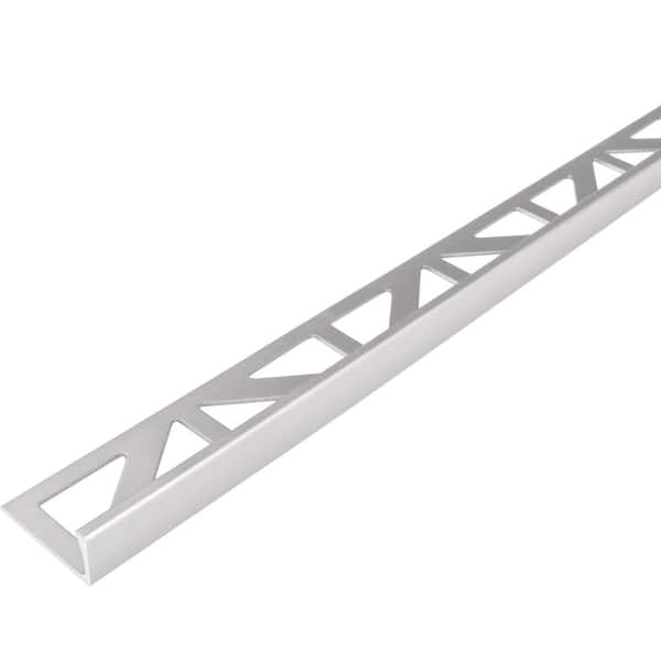 DUROSOL 0.75 in. D x 98.5 in. W x 98.4 in. L L-Shape Aluminum Natural Molding and Transition Trim