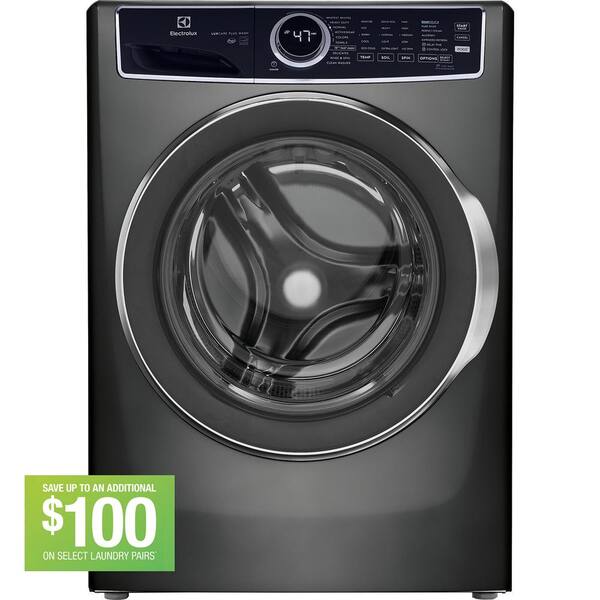 Electrolux 4.5 cu. ft. Front Load Washer LuxCare Wash and Perfect Steam in Titanium
