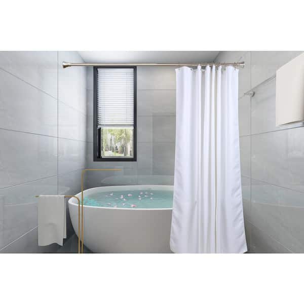 Utopia Alley Double Roller Ball Shower Curtain Rings for Bathroom