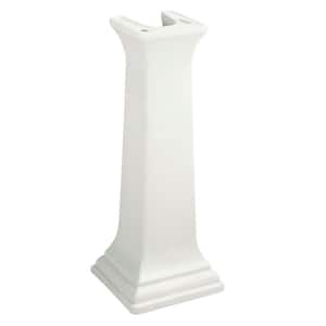 Memoirs Ceramic Lavatory Pedestal in White