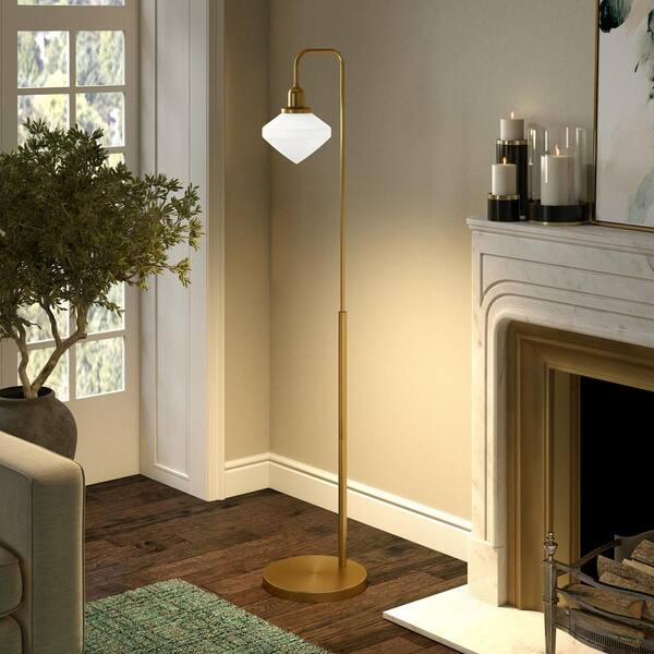 milk floor lamp