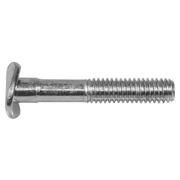 Hillman 5/16-18 x 2 in. Zinc-Plated Steel 1-Way Curved-Head Screw (5-Pack)