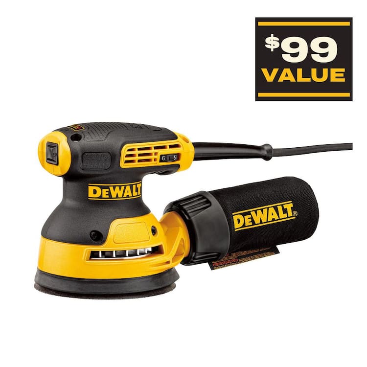 DEWALT 3 Amp Corded 5 in. Variable Speed Random Orbital Sander