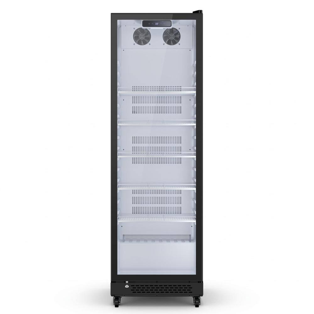 24 in. W 12.2 cu. ft. Commercial Refrigerator Glass Door Merchandiser Display in Black price history on PriceWatchPro