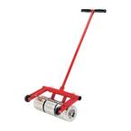 100 lb. Vinyl and Linoleum Floor Roller with Transport Wheels