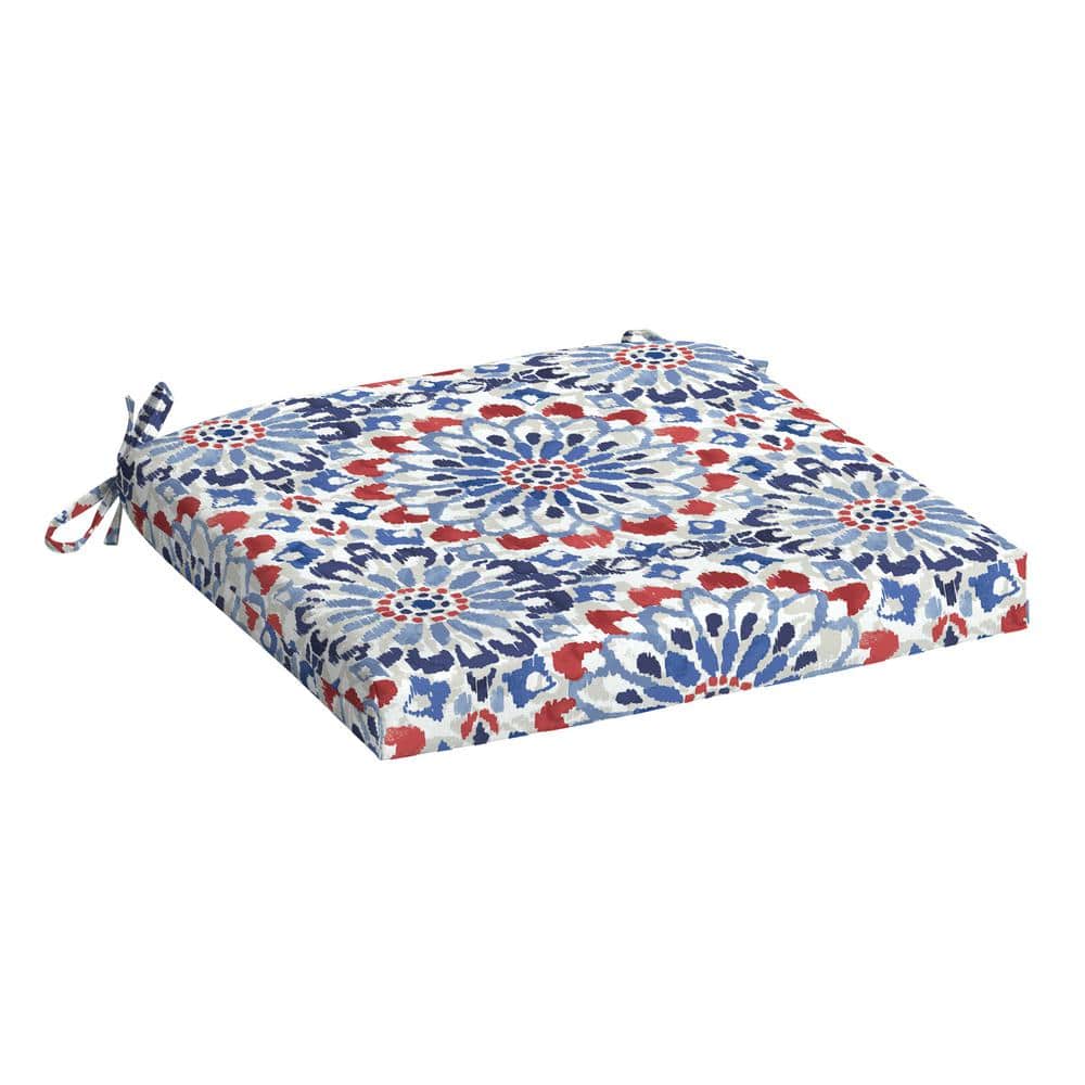Clark Blue Outdoor Polyester Rocking Chair Cushion