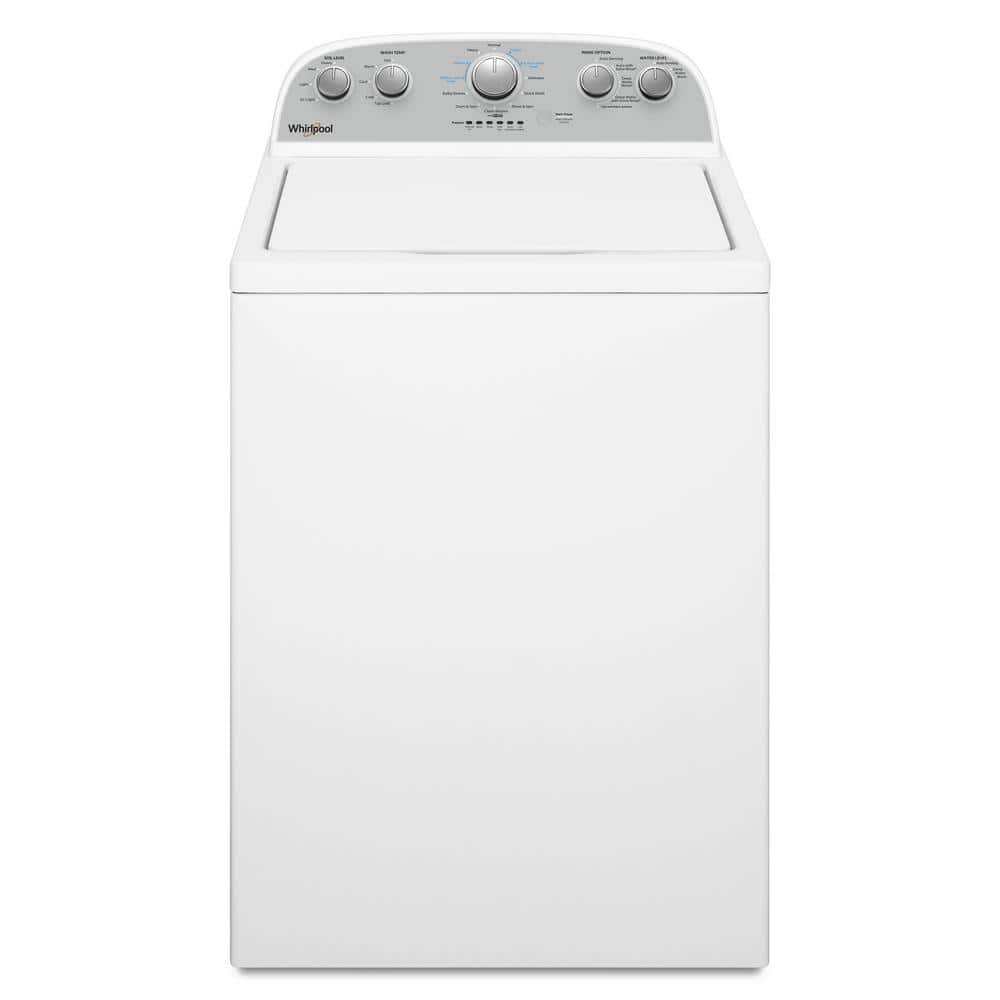 Whirlpool 3.9 cu. ft. High Efficiency White Top Load Washing Machine with Soaking Cycles