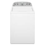 27.5 in. 3.8 cu. ft. High-Efficiency White Top Load Washing Machine with Soaking Cycles