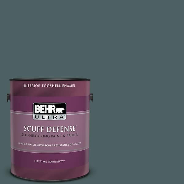 BEHR ULTRA 1 gal. #PPU12-20 Underwater color Extra Durable Eggshell Enamel Interior Paint & Primer