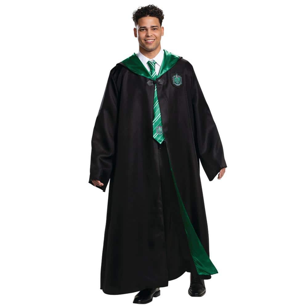 Adult Deluxe Harry Potter Slytherin Robe - Large - Adult Halloween Costume price history on PriceWatchPro