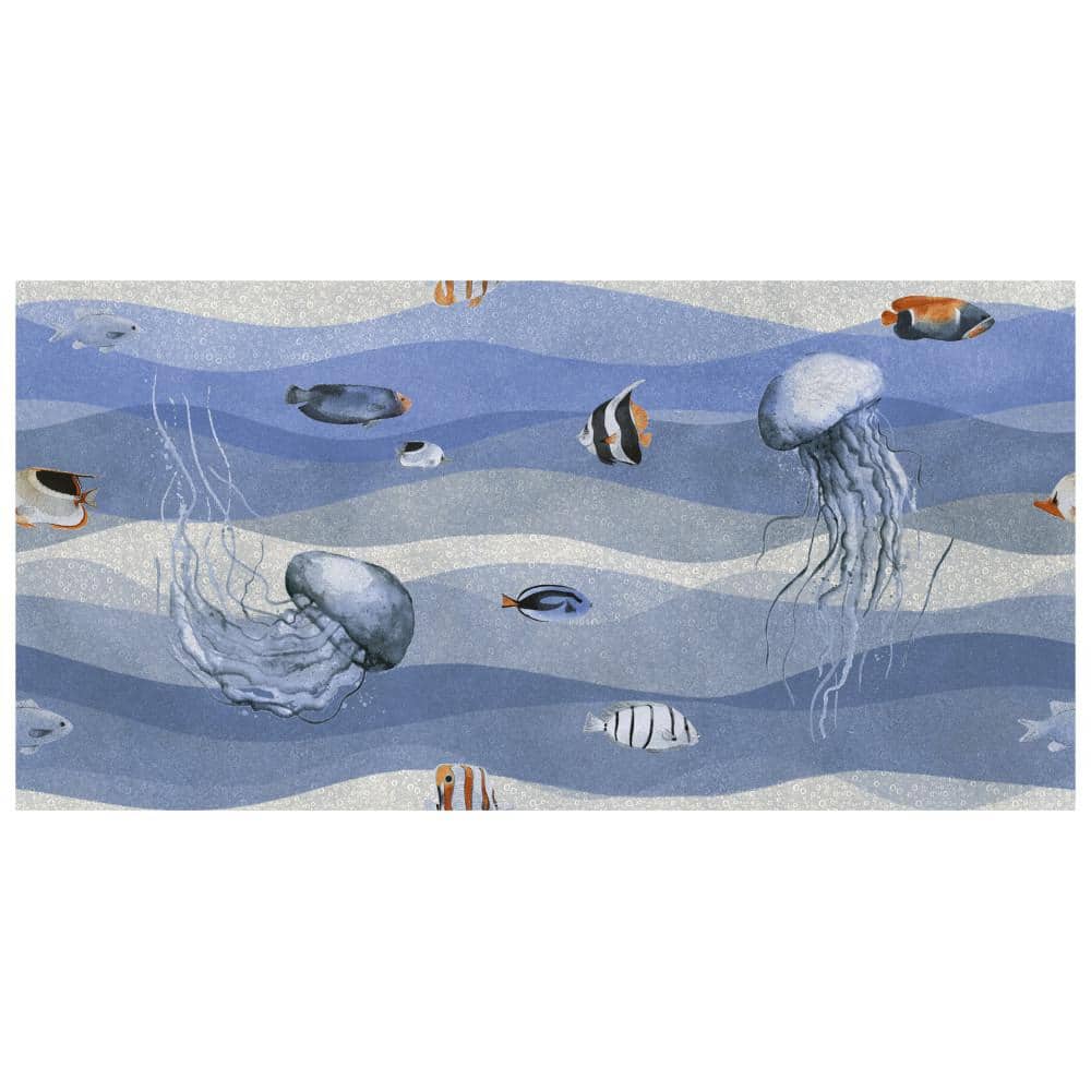 Dreamscape Pacific 5-7/8 in. x 7-7/8 in. Porcelain Floor and Wall Take Home Tile Sample price history on PriceWatchPro