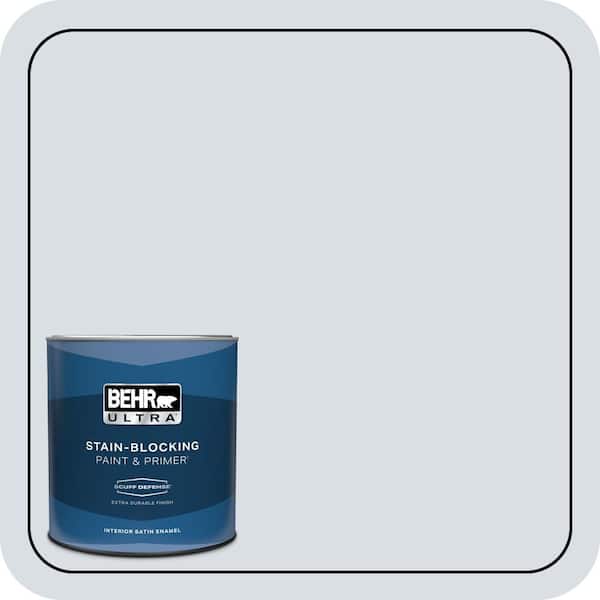 BEHR ULTRA 1 qt. #MQ3-26 Mainsail Extra Durable Satin Enamel Interior Paint & Primer