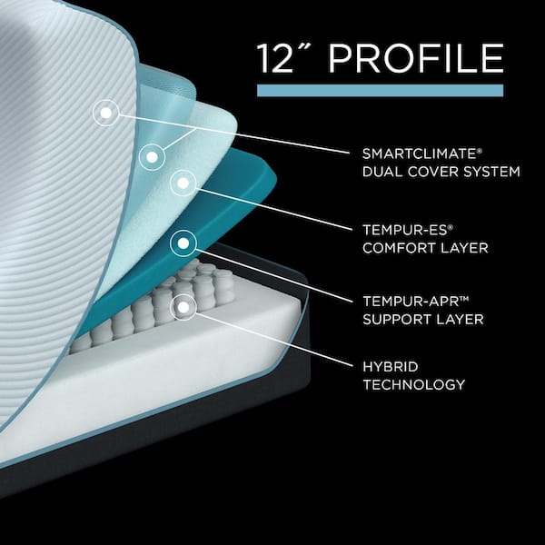 tempur pedic hybrid cooling