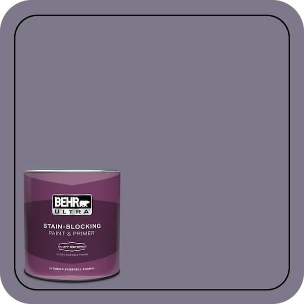 BEHR ULTRA 1 qt. #N560-5 Solitaire Extra Durable Eggshell Enamel Interior Paint & Primer
