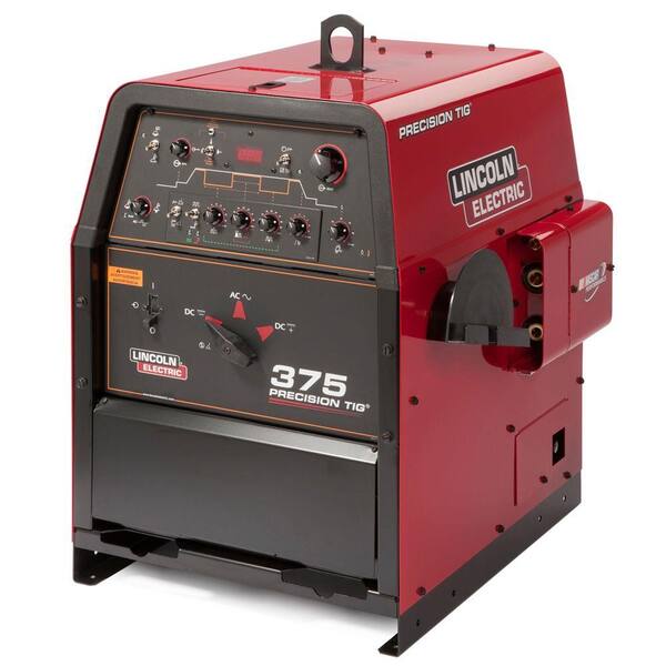 Lincoln Electric 420 Amp Precision TIG 375 TIG Welder, Single Phase, 208V/230V/460V