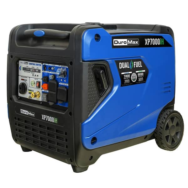 DUROMAX 7000 Watt Remote Start Dual Fuel Portable Digital Inverter ...