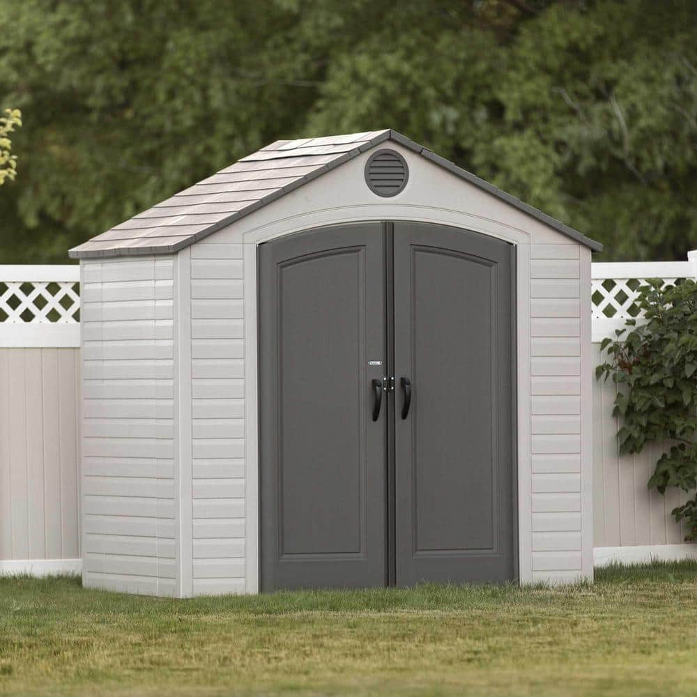 UPC 081483064185 product image for 8 ft. x 5 ft. Resin Storage Shed | upcitemdb.com