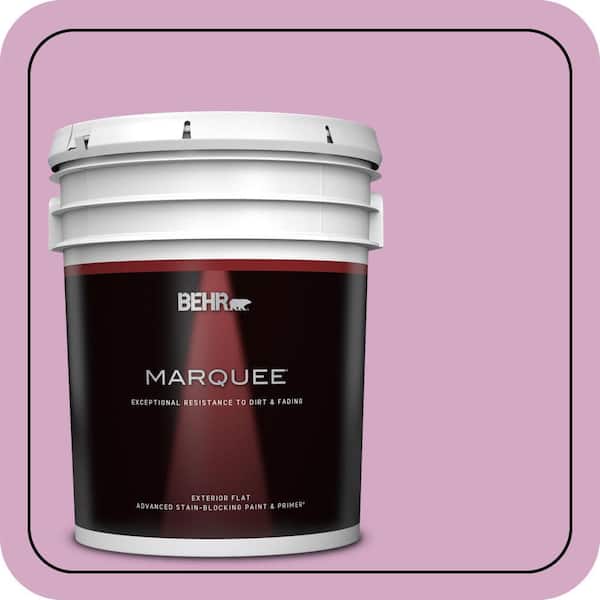 BEHR MARQUEE 5 gal. #M120-4 Heart to Heart Flat Exterior Paint & Primer