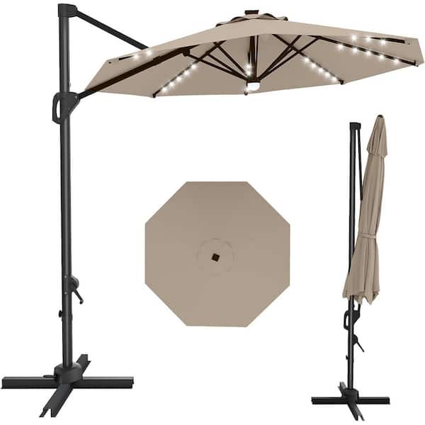 9ft patio umbrella wood Collins 9 ft. Classic Cottage Fringe Tassel Market with – Pier 1 Cantilever Outdoor Umbrella Base, size 36