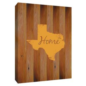 "Texas Pride II" Home Canvas Wall Art 22 in. x 18 in.