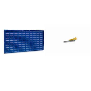 24 in. H x 48 in. W Louvered Slat Wall Panel