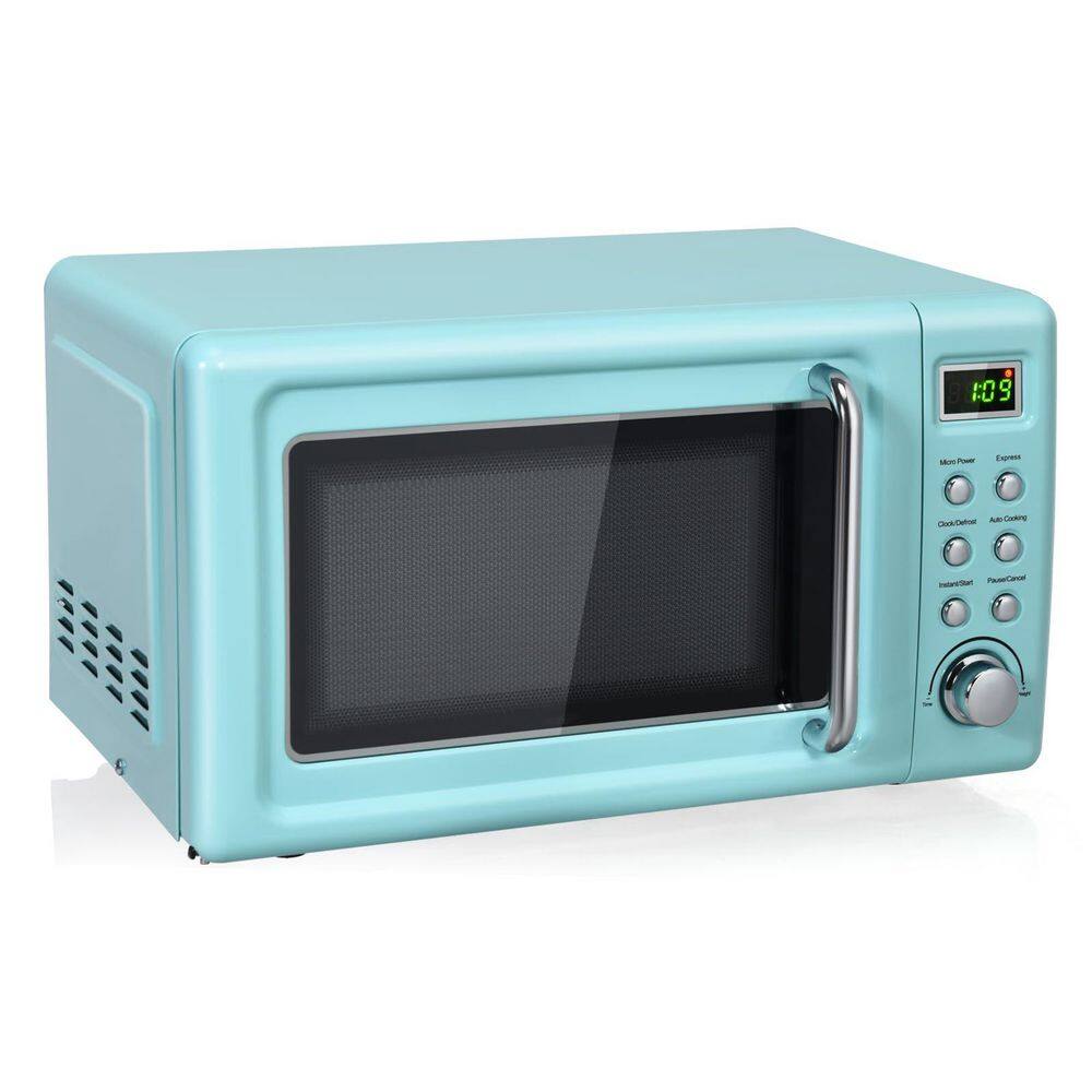 Multifunction 19 qt. Green Air Fryer Toaster Oven with 5-Micro Power and Auto Cooking Function price history on PriceWatchPro