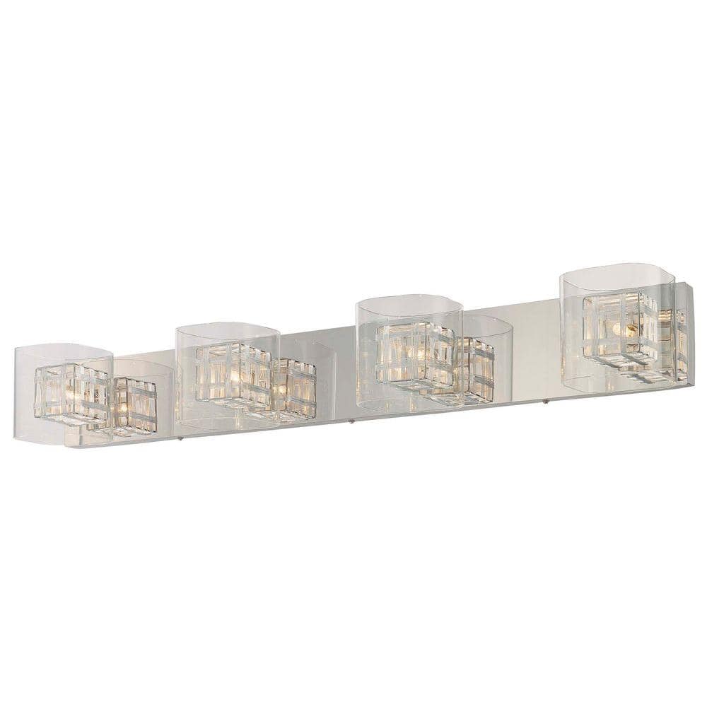 Bling Bling 4-Light Chrome Bath Light price history on PriceWatchPro