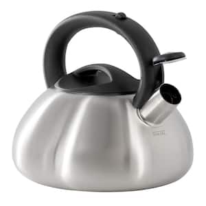 1.9 Liter 8 Cup Stainless Steel Whistling Kettle with Bakelite Handles