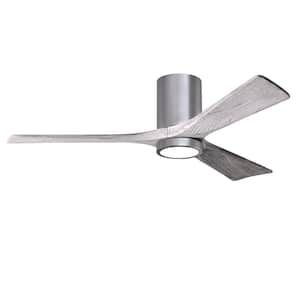 Irene-3HLK 52 in. Integrated LED Indoor/Outdoor Pewter Ceiling Fan with Remote and Wall Control Included