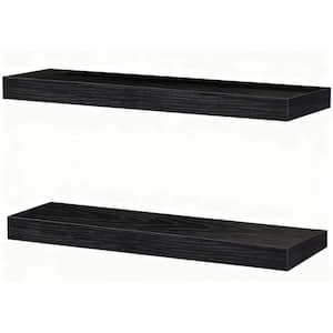 15 in.W x 7.9 in.D Solid Pine Floating Shelves,with Heavy-Duty
