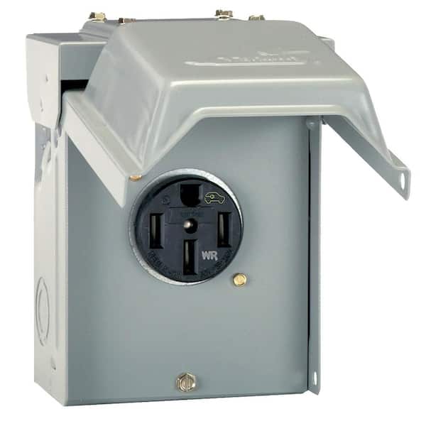 50 Amp EV Electric Vehicle Power Outlet (U054EVP)
