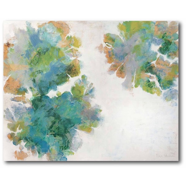 Courtside Market 30 in. x 40 in. "Lichen II" Gallery Wrapped Canvas Printed Wall Art