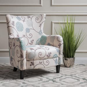 Arabella Multicolor Colored Fabric Club Chair (Set of 1)