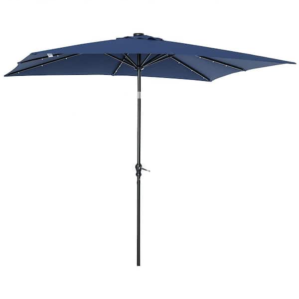 7 foot uv resistant patio umbrella ABCCANOPY 7.5-ft Steel Gray Push-button Tilt Market Polyester one_size Transform your outdoor space with the Elegant Valance 7 Safavieh 7.5 ft. Elegant Valance