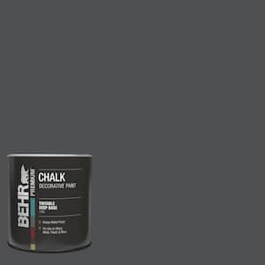 1 qt. #PPU26-01 Satin Black Interior Chalk Decorative Paint