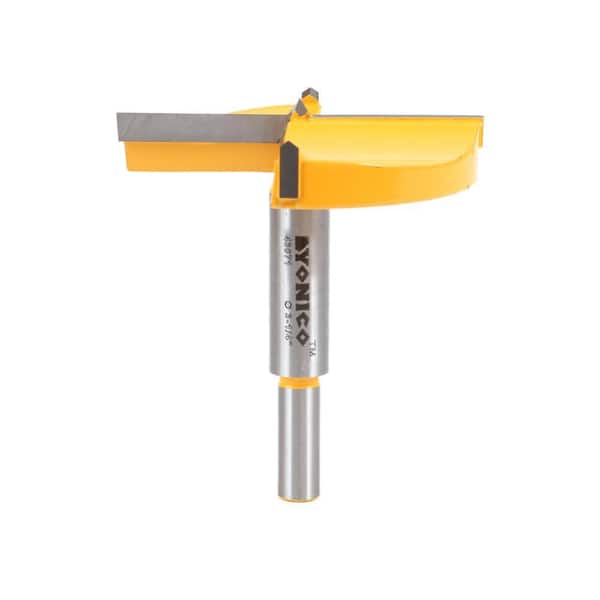 Forstner 3-1/4 in. Dia 10mm Shank Solid Hardened Steel Forstner Bit