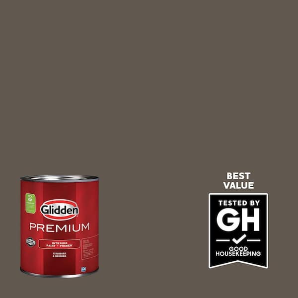 Glidden Premium 1 qt. PPG1006-7 Metropolis Flat Interior Paint