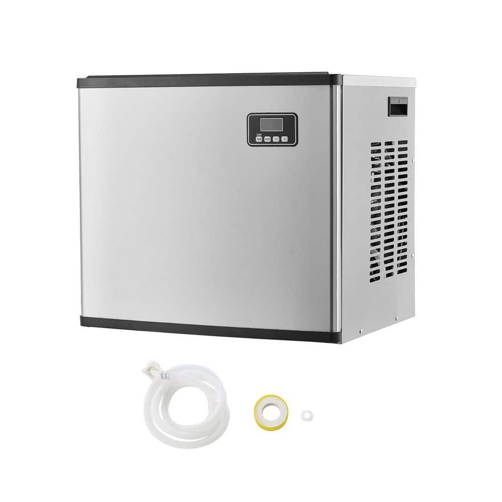 Commercial Ice Maker Machine-Head, 550 lbs. /Day Stainless Steel Ice Machine with Self-Cleaning, Scheduled Ice-Making