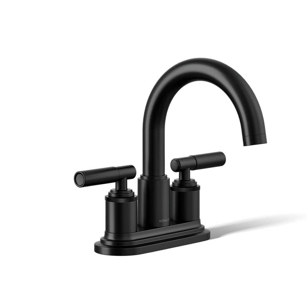 KOHLER Torrington 4 in. Centerset Double Handle Bathroom Faucet in