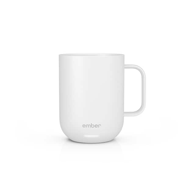 Temperature Control Smart Mug 2,10 oz. White, Plastic Beverage Mugs  CM191002US - The Home Depot