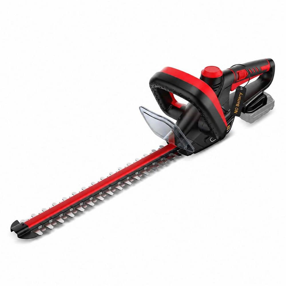 Red Cordless Hedge Trimmer with 22 in Dual-Action Steel Blade, 1600 RPM Motor and Rotating Handle for Precise Cuts price history on PriceWatchPro