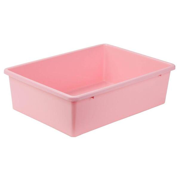 pink tote box