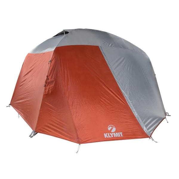 Klymit Cross Canyon 4 Tent - Red/Grey