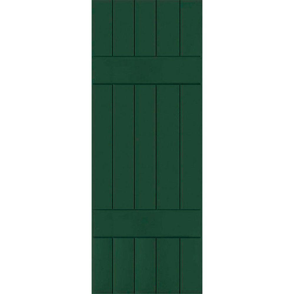 18 in. x 50 in. Exterior Real Wood Sapele Mahogany Board and Batten Shutters Pair Chrome Green price history on PriceWatchPro