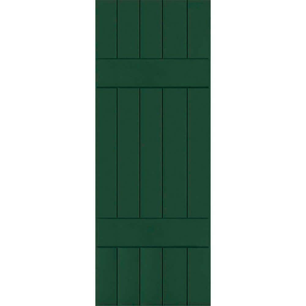 18 in. x 70 in. Exterior Real Wood Sapele Mahogany Board and Batten Shutters Pair Chrome Green price history on PriceWatchPro