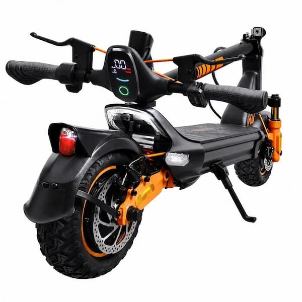 2-Wheel Off Road Electric Scooter, Dual 1600W Motor 31 MPH, 43.5 Miles Range Dual Suspension and Self-Sealing Tires
