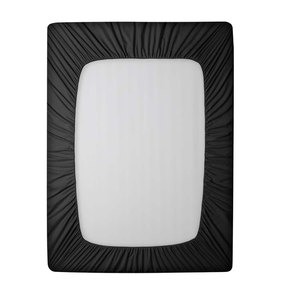 Black Queen Ultra Soft Microfiber 4-Piece Sheet Set