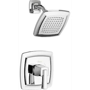 Townsend Water Saving Shower Faucet Trim Kit for Flash Rough-in Valves in Polished Chrome (Valve Not Included)