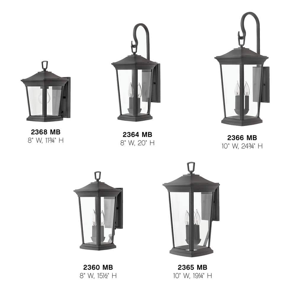 Museum Black 3-Light Extra Large Outdoor Wall Lantern