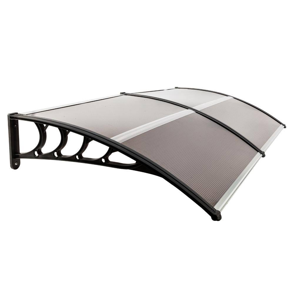 6.6 ft. x 3.1 ft. Household Application Door and Window Awnings Brown Board and Black Holder price history on PriceWatchPro
